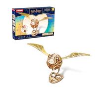 PUREMIND Harry Potter Boccino d’Oro Puzzle 3D in Legno per Adulti - Modello Ufficiale con Ali Mobili - Kit Fai-da-te Magico da Costruire, Regalo per Fan e Collezionisti