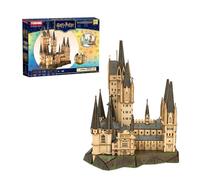 PUREMIND Harry Potter Puzzle 3D in Legno con Licenza Ufficiale - Torre di Astronomia di Hogwarts con Luci e Musica - Castello Magico Fai-da-te Collezionabile Regalo per Fan