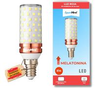 Puremind Luce rossa E14 - luce rossa notturna - lampada luce melatonina - Lampadina per dormire - aiuta nella produzione di melatonina - bilancia il ritmo circadiano