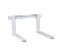 PureMounts MWH-02 Supporto microonde per montaggio a parete, grigio argento