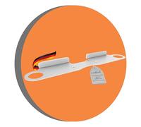 PureMounts PM-SOM-091 supporto da parete compatibile con SONOS BEAM Soundbar carico utile: 5kg bianco