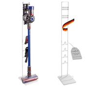 PureMounts PM-VAC-21, supporto per aspirapolvere per Dyson V6 Pro, V7, V8, Cyclone Fluffy/Absolute, V10 Total Clean, Torque Drive e V11 Animal, alluminio, bianco