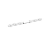 PureMounts® Supporto per altoparlanti per montaggio a parete, compatibile con Sonos Arc/Arc Ultra, capacità di carico: 10 kg, bianco