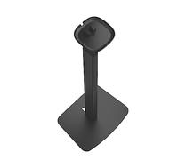 PureMounts® Supporto per altoparlanti regolabile in altezza per SONOS ONE®, SONOS ONE SL®, capacità di carico 3 kg, distanza dalla parete 25 cm, acciaio e alluminio, nero