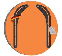 PureMounts Supporto universale da parete per music box Supporto per casse acustiche Supporto per barra surround, VESA 200x100-600x400, carico massimo: 15 kg, montaggio a parete, acciaio, nero