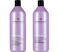 Pureology Hydrate Sheer Shampoo and Conditioner Supersize Bundle for Fine, Dry Hair, Sulphate Free for a Gentle Cleanse