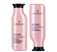 Pureology Pure Volume Shampoo and Conditioner Routine For Flat, Fine, Colour Treated Hair 266ml