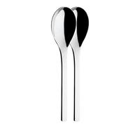 PURESIGNS ONE Extra Cucchiai da Muesli Set da 2 Pezzi 17 cm Acciaio Inox 18/10 Lucidato a Specchio - Lavabile in Lavastoviglie, Resistente alla Ruggine, Confezione Regalo
