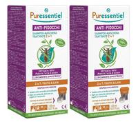 Puressentiel Anti-Pidocchi Shampoo Trattante 2 in 1 2x150 ml Shampoo