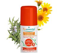 Puressentiel Roller Riscaldante Pure Heat, Allevia rigidità e tensioni, 75 ml