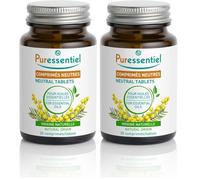 Puressentiel, Compresse Neutre, Integratore Alimentare, Supporto per la somministrazione orale di oli essenziali, Senza zuccheri e senza glutine, Vegan e Cruelty Free, 30 compresse (Confezione da 2)