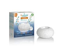 Puressentiel Diffusore per Oli Essenziali a Calore Dolce CALVI | Temperatura regolata. Design elegante in ceramica. Luce d'ambiente. Spegnimento automatico dopo 1h. Superfici fino a 20m²