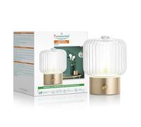 Puressentiel - Diffusione - Diffusore a Nebulizzazione VERA - per Oli Essenziali - Diffusione a Freddo senza Acqua - Design Art Déco fatto di Vetro e Lega Metallica - Edizione limitata