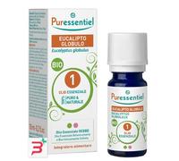 Puressentiel - Olio Essenziale di Eucalipto Globulo - 100% Puro e Naturale - OEBBD (Olio Essenziale Botanicamente e Biochimicamente Definito) - Vegan e Cruelty Free - 10 ml