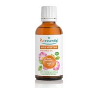 Puressentiel Olio Vegetale di Rosa Mosqueta - Biologico - Aiuta ad Attenuare l'Apparenza delle Macchie di Vecchiaia - Effetto Rigenerante - 100% puro e naturale - Vegano e Cruelty free - 50 ml