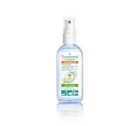 Puressentiel Purificante, Lozione Spray Mani Igienizzante, 3 Oli Essenziali, Effetto Idratante con Aloe Vera, Vegan, In Comodo Formato Da Borsa, 80 ml