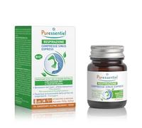 Puressentiel - Respirazione Compresse Sinus Express - Con Oli Essenziali e Estratti di Pïanti - Integratore alimentare per il benessere dei seni paranasali - Effetto balsamico - 15 compresse