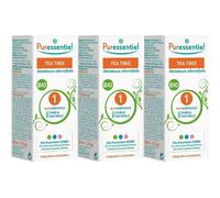 Puressentiel Tea Tree (Albero del tè) Olio Essenziale 3x30 ml Soluzion