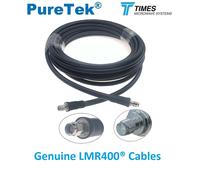PureTek LMR400 RP-SMA Elio Antenna Cavo di Estensione 1m-5m