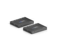 PureTools PT-HDBT-200 moltiplicatore AV Trasmettitore e ricevitore AV Nero