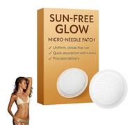 PurevLab Sun-Free Glow Micro-Needle Patch Tanning, 2026 New Self Tan, Tans Without Sun, Natural Ingredients, Enhancing Natural Skin Tone for All Skin Types, 7pcs/pack (1box)