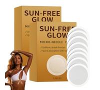 PurevLab Sun Free Glow Patch, 2026 New Sunless Tanning Nano Microneedle Patch, Sun Free Glow Micro Needle Patch Tanning for Even Bronze Skin Tone (2boxes)