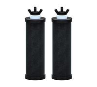 Purewell PB-2 Black Purification Elements Ersatzfilter f r PB-2/BB8-2 Purification Elements und Schwerkraft-Wasserfiltersystem (2er-Pack)