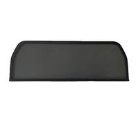 PureWind Frangivento compatibile con Alfa Romeo Fastback Spider 105 115 anno 1964-1994 (Nero) - Frangivento universale con materiale di montaggio senza borsa