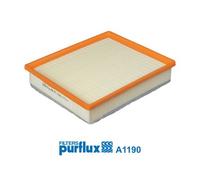 PURFLUX A1190 Filtro aria motore Cartuccia filtro con prefiltro Compatibilità con RENAULT Master 2 Furgonato FD Master 2 Pianale piatto/Telaio ED/HD/UD Master 2 Autobus JD, OPEL Movano Van X70, NISSAN