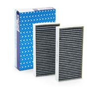 Purflux Filtro abitacolo AHC428-2 Filtro al carbone attivo Altezza 32 Larghezza 115 Lunghezza 233