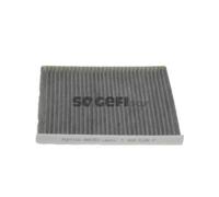 PURFLUX Filtro Abitacolo Carboni Attivi per Ford Fiesta VI B-Max JK AHC282