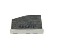 PURFLUX Filtro Abitacolo Filtro Carboni Attivi per VW Golf VI Audi A3 Sportback
