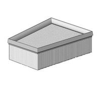 PURFLUX filtro aria A1127 cartuccia 213x220x69 mm