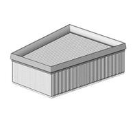PURFLUX A1270 Filtro aria motore Cartuccia filtro Compatibilità con VW POLO 9N, SEAT Ibiza III Hatchback 6L, SKODA Fabia II Hatchback 542