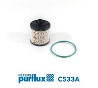 PURFLUX filtro carburante C533A cartuccia diametro 64 altezza 74 mm