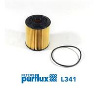 PURFLUX filtro olio L341 cartuccia diametro 72 altezza 83 mm