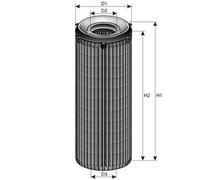 PURFLUX filtro olio L444 cartuccia diametro 63 altezza 155 mm