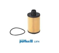 PURFLUX Filtro Olio L974 Per Jeep Grand Cherokee IV 3.0 CRD V6 4x4 Chevrolet