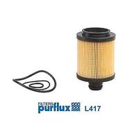 PURFLUX L417 Filtro olio per OPEL ASTRA J (P10), ASTRA J GTC, ASTRA J Sports Tou