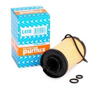 PURFLUX L418 Filtro olio per VW Polo Schrägheck (6R1, 6C1) GOLF VI (5K1)