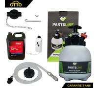 Purgeur Di Freno E Di Frizione Manuale E Autonomo - 3 Litri + BIDON 5L Di DOT4