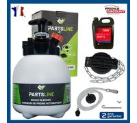 Purgeur Frizione 3 Litri + Adattatori Multimarca + Bidone 5L Di Dot4