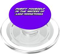 Purificati nelle acque del lago Minnetonka PopSockets PopGrip per MagSafe