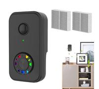 Purificatore d’Aria <36dB - Filtro ’Aria, Purificatore per Allergici - Ionizzatore Deodorante Rinfrescante | Filtro ’Arias a Ioni Negativi contro Fumo, Polvere, per Bagno, Camera da Letto