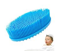 Purificatore da bagno in silicone, spazzola per il corpo in silicone, esfoliante per il corpo a doppia faccia, spazzola per la pulizia della pelle, pulizia profonda e pelle morbida, corpo nutriente