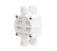 Purificatore d'acqua ad osmosi inversa interruttore valvola di spegnimento automatico a 4 vie con attacco rapido da 1/4 di pollice compatibile con sistemi RO da 30G a 100G per il controllo dello