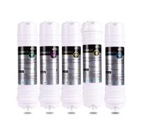 Purificatore d'acqua da cucina Sistema di purificazione dell'acqua Ultrafiltro domestico a 5 stadi Filtro da banco Purificatore for acqua potabile diretta(Filter cartridge set)