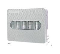 Purificatore d'acqua da cucina Sistema di purificazione dell'acqua Ultrafiltro domestico a 5 stadi Filtro da banco Purificatore for acqua potabile diretta(Silver suit)