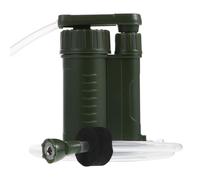 Purificatore D'acqua Portatile per Campeggio e Pesca, Verde ABS | Riduce la Torbidità Dell'acqua, Uso Sul Campo e Raccolta, Corda Inclusa