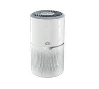 DCG Eltronic Purificatore d'aria VEAP72 Filtro HEPA 3 velocità Ionizzatore UVC Telecomando Bianco